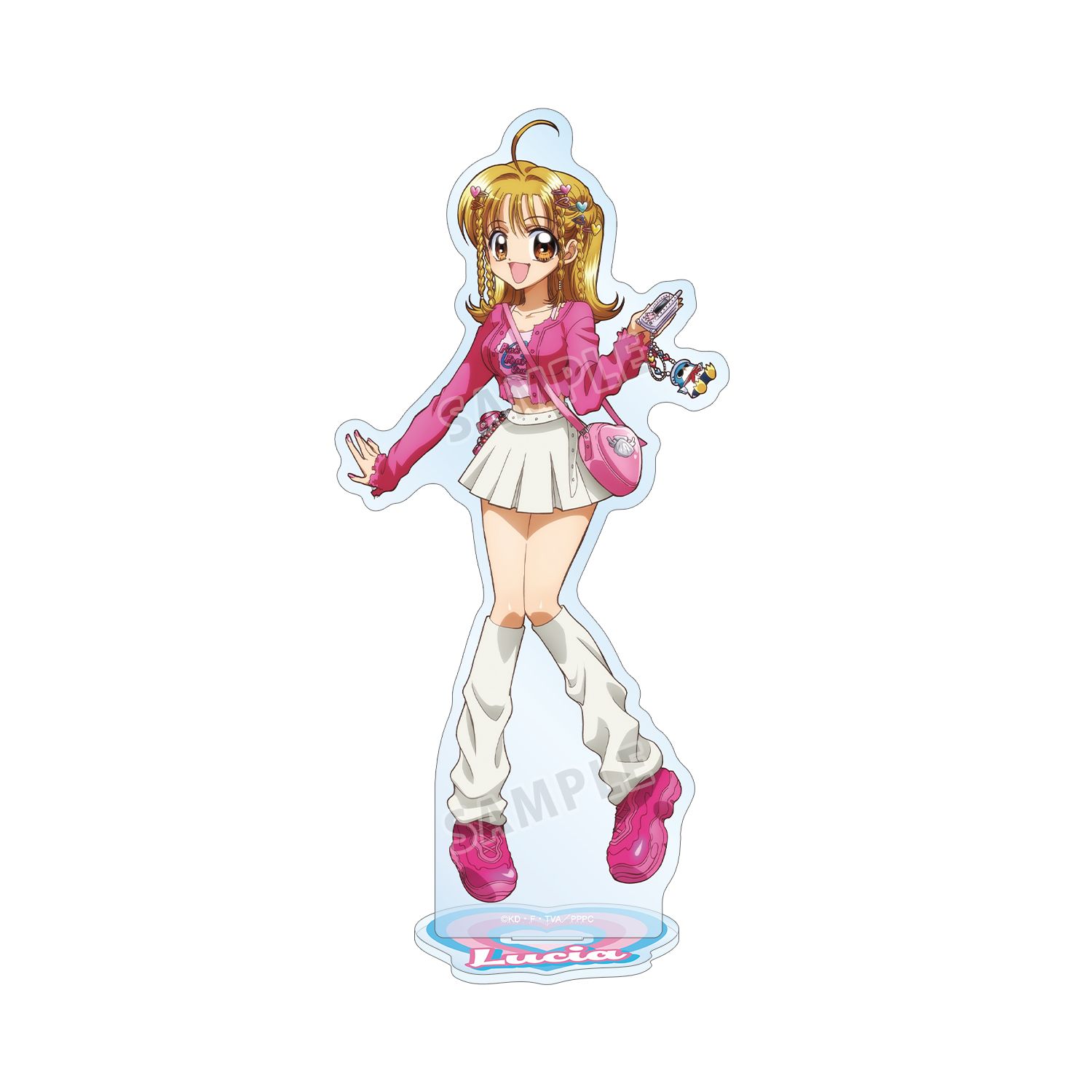 アニメ「ぴちぴちピッチ」 描き下ろし 七海 るちあ Y2Kファッションver. BIGアクリルスタンド 画像 5 | AniSmile