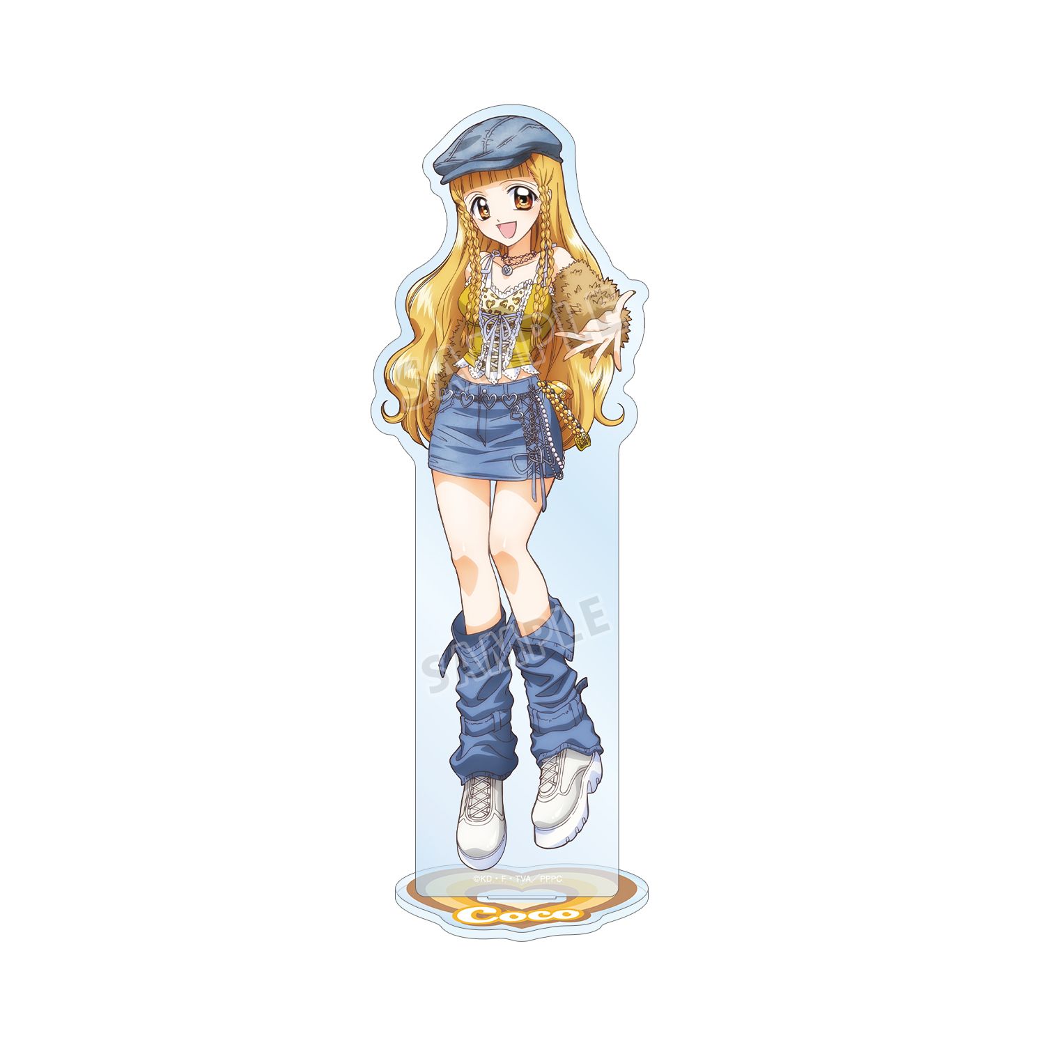 アニメ「ぴちぴちピッチ」 描き下ろし ココ Y2Kファッションver. BIGアクリルスタンド 画像 5 | AniSmile