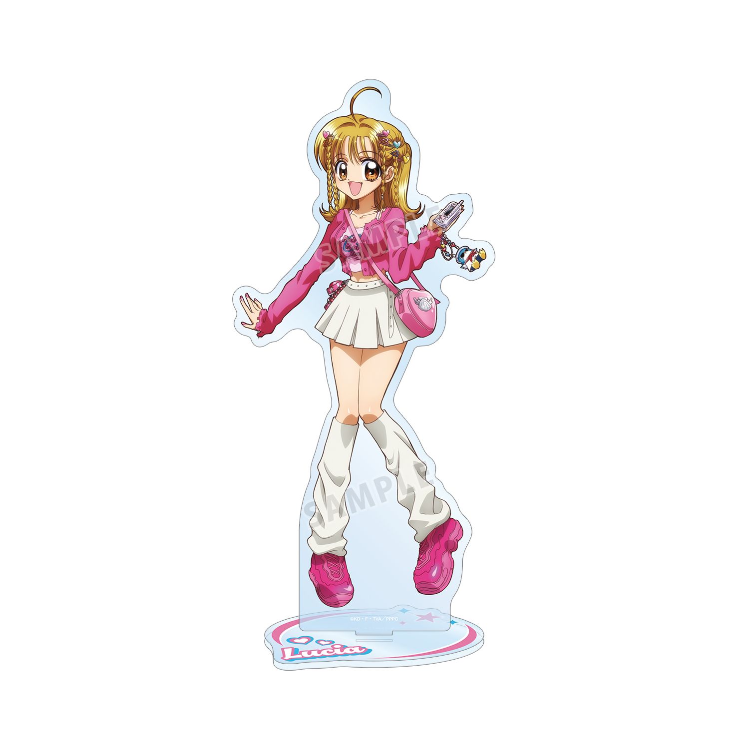 アニメ「ぴちぴちピッチ」 描き下ろし 七海 るちあ Y2Kファッションver. 特大アクリルスタンド 画像 6 | AniSmile