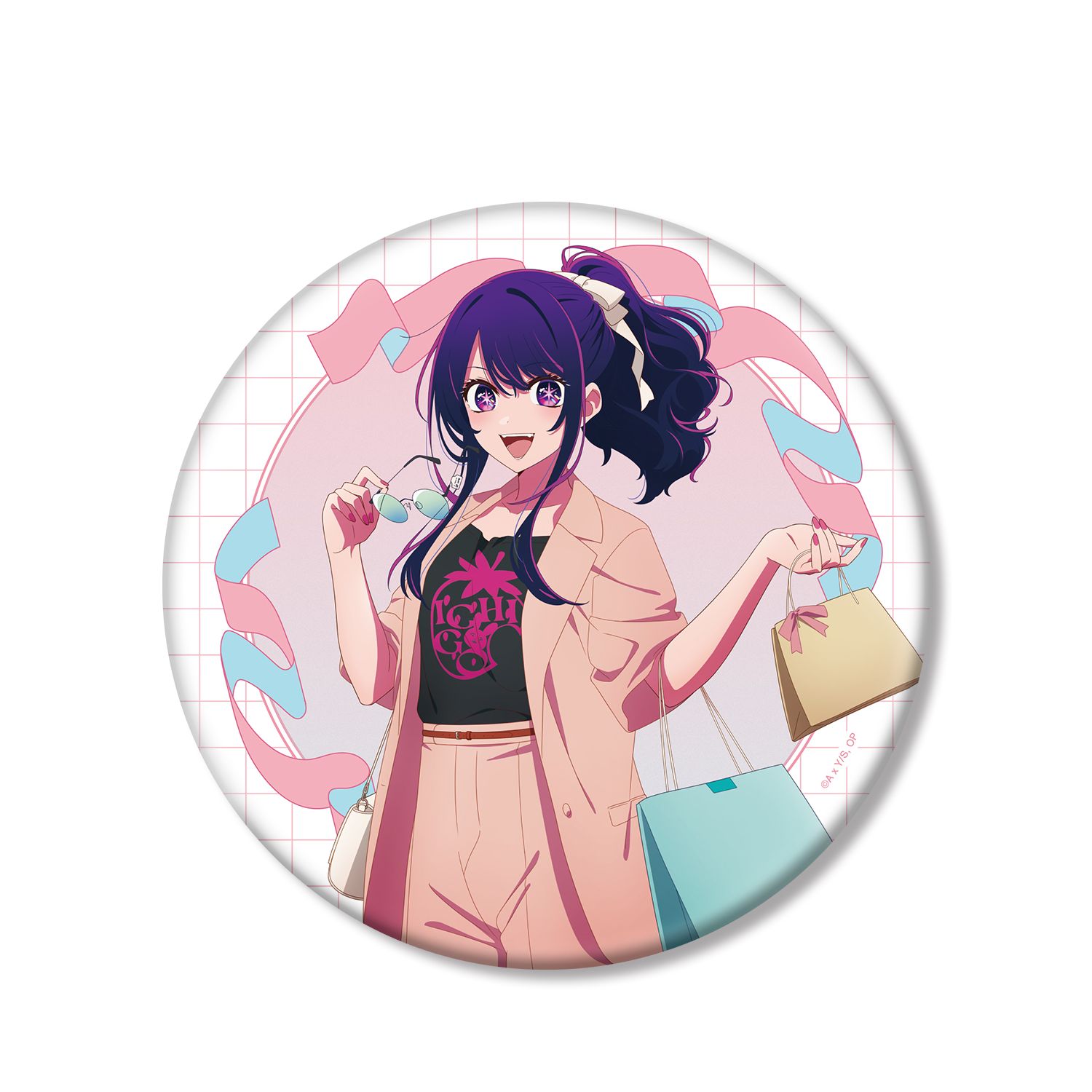 【推しの子】 描き下ろし アイ ショッピングver. BIG缶バッジ 画像 5 | AniSmile