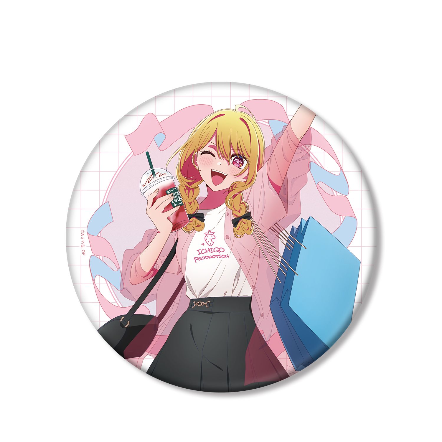 【推しの子】 描き下ろし ルビー ショッピングver. BIG缶バッジ 画像 5 | AniSmile