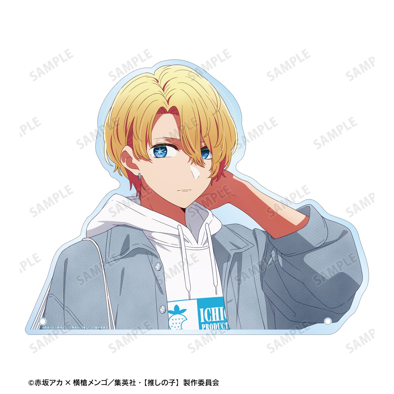 【推しの子】 描き下ろし アクア ショッピングver. 特大ダイカットアクリルパネル 画像 4 | AniSmile