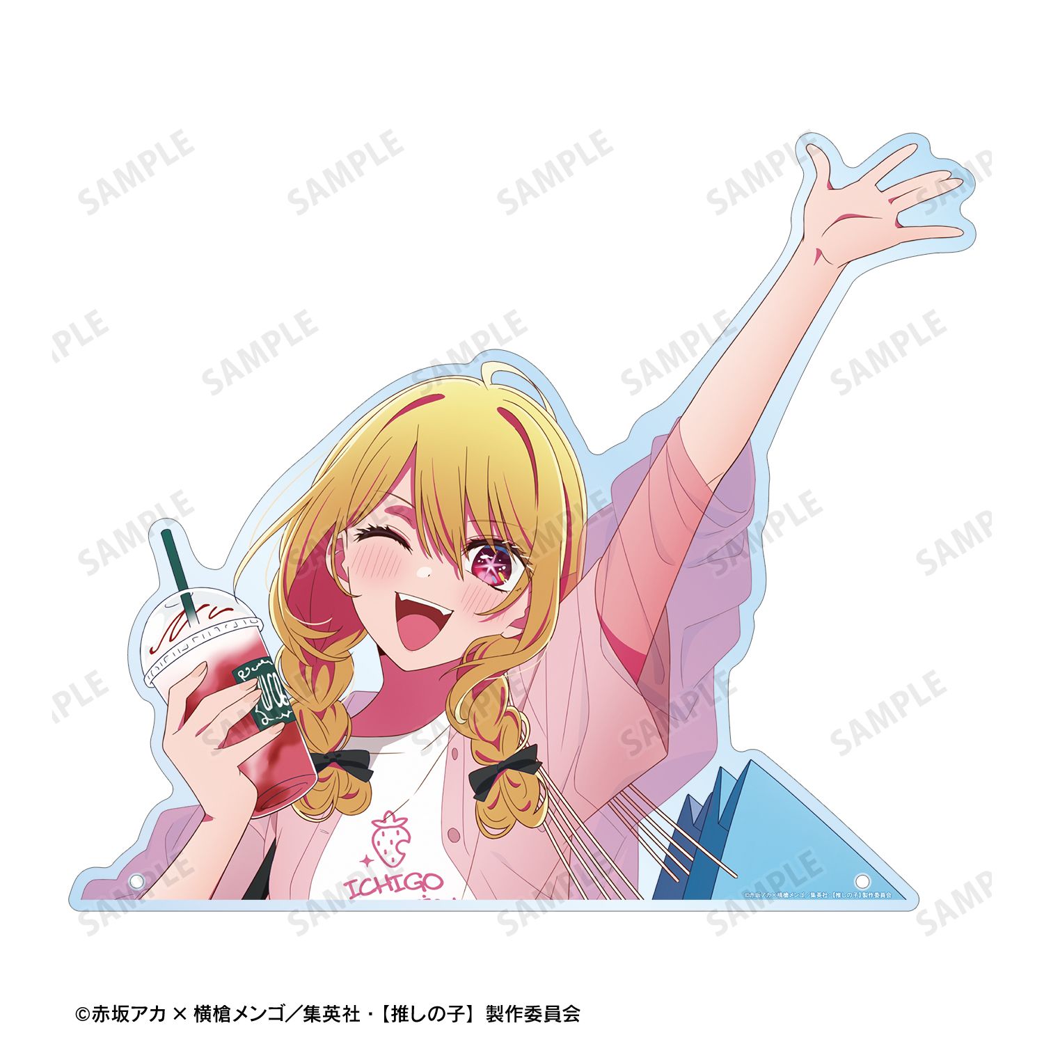 【推しの子】 描き下ろし ルビー ショッピングver. 特大ダイカットアクリルパネル 画像 3 | AniSmile