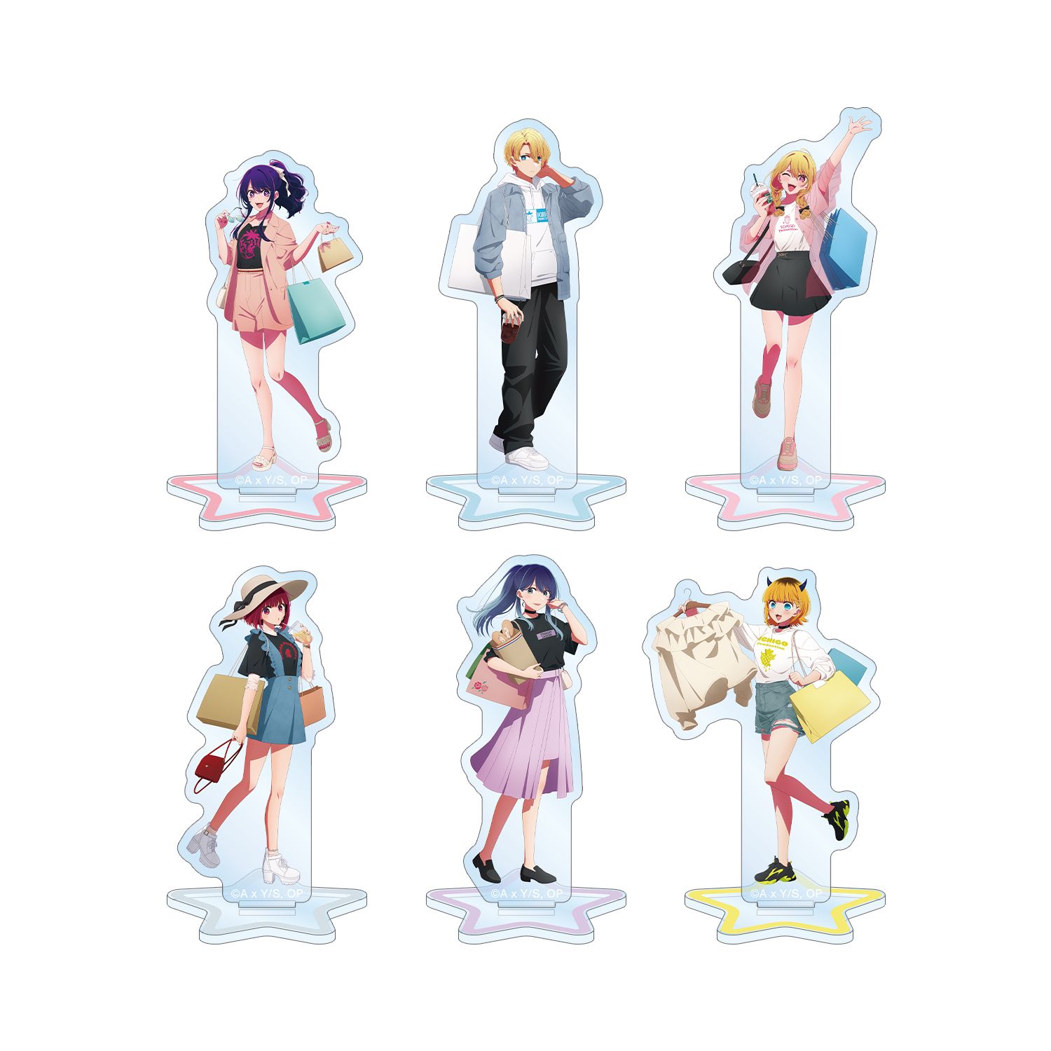 【推しの子】 描き下ろし ショッピングver. トレーディングアクリルスタンド(単位/単品) - 公式商品画像 | AniSmile
