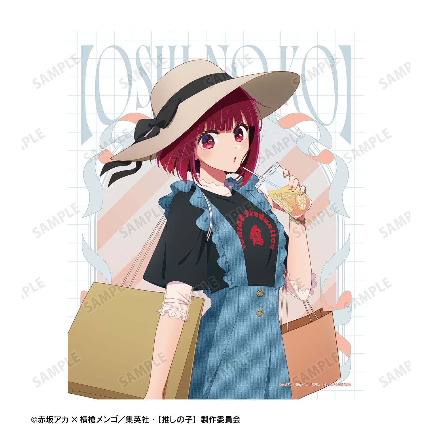 【推しの子】 描き下ろし 有馬かな ショッピングver. キャンバスボード 画像 6 | AniSmile