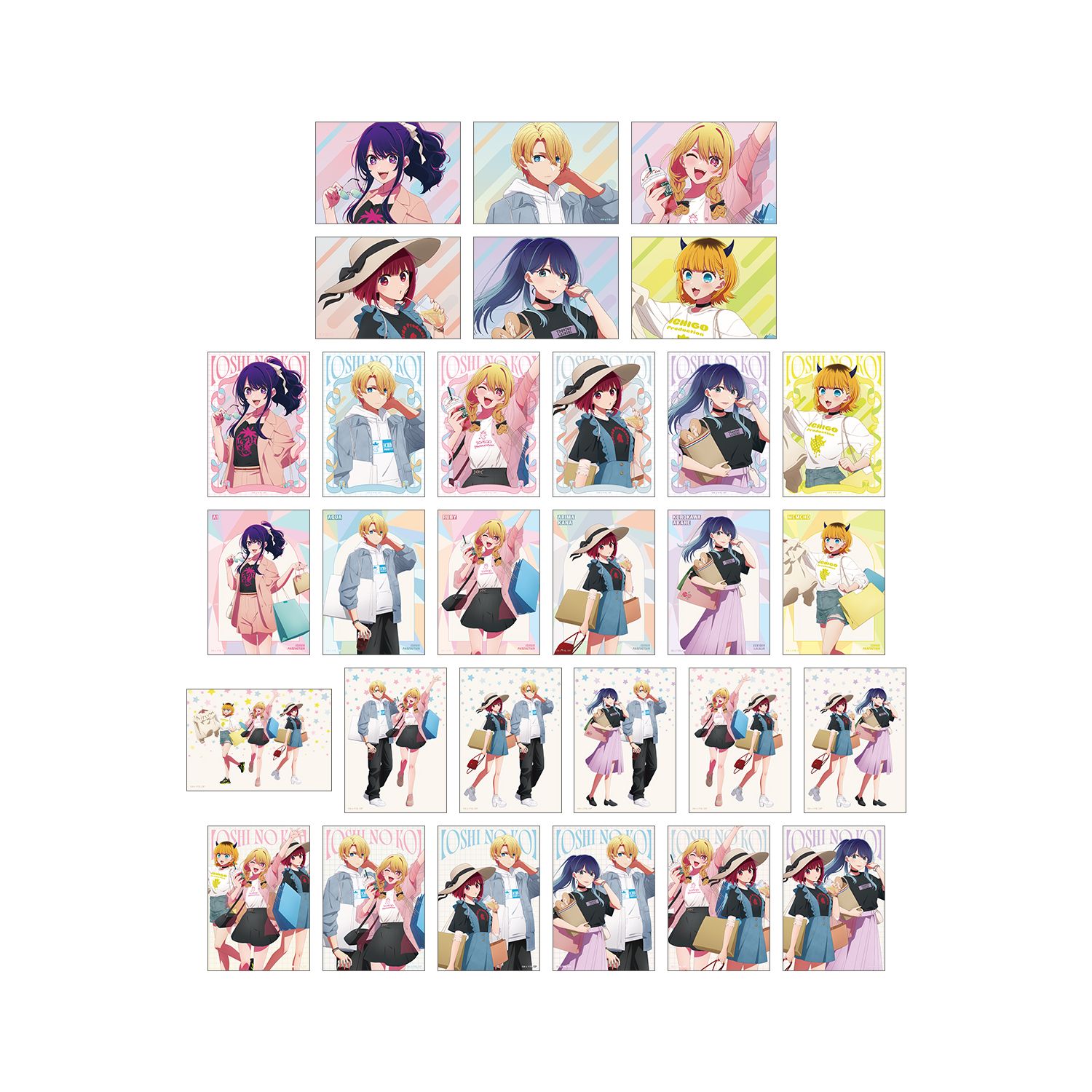 【推しの子】 描き下ろし ショッピングver. トレーディングブロマイド3枚セット(単位/単品) 画像 4 | AniSmile
