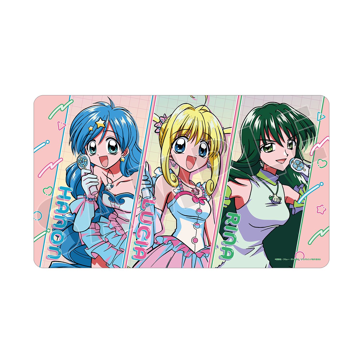 アニメ「ぴちぴちピッチ」 集合 マルチデスクマット ver.B 画像 4 | AniSmile