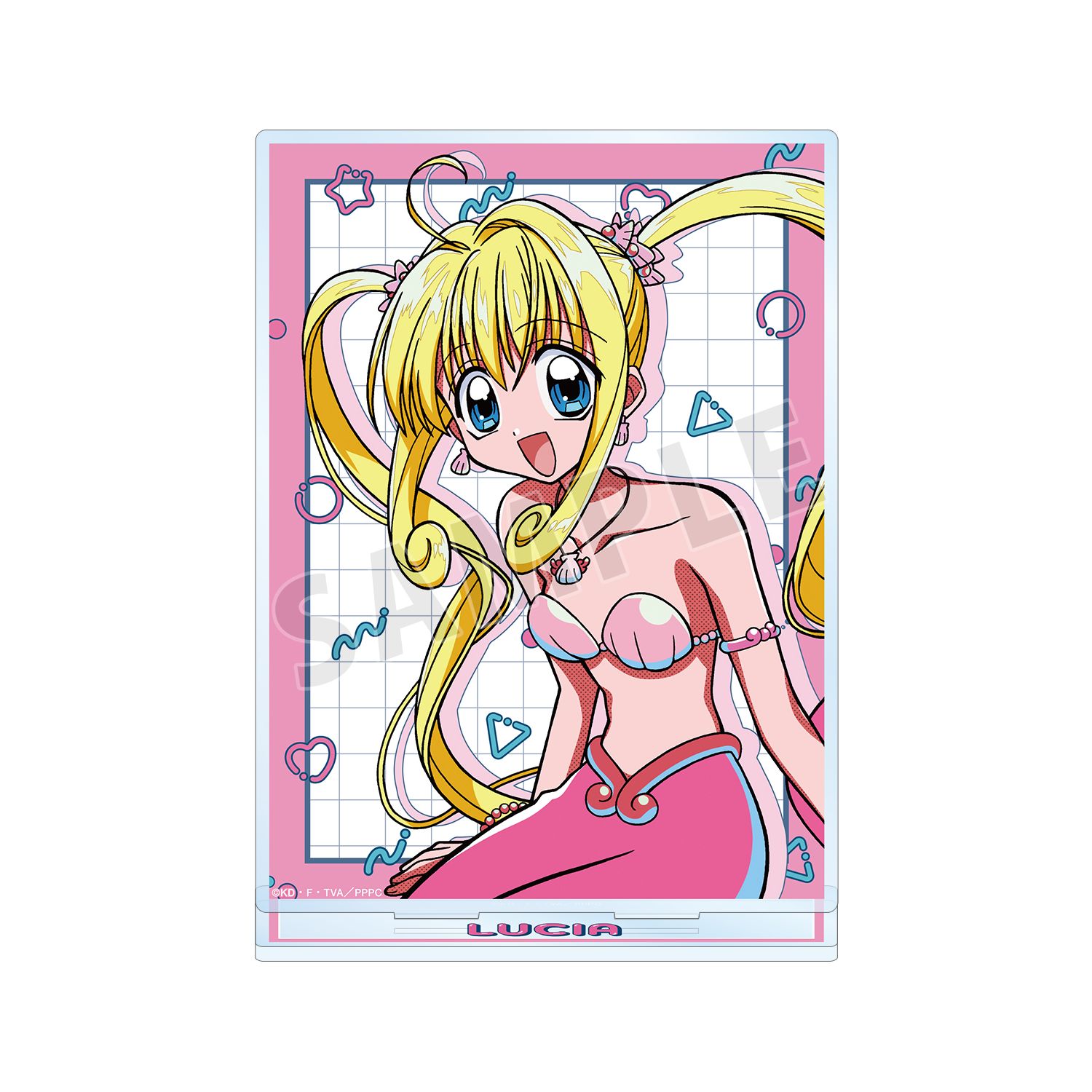 アニメ「ぴちぴちピッチ」 るちあ BIGアクリルスタンド vol.2 ver.A 画像 4 | AniSmile