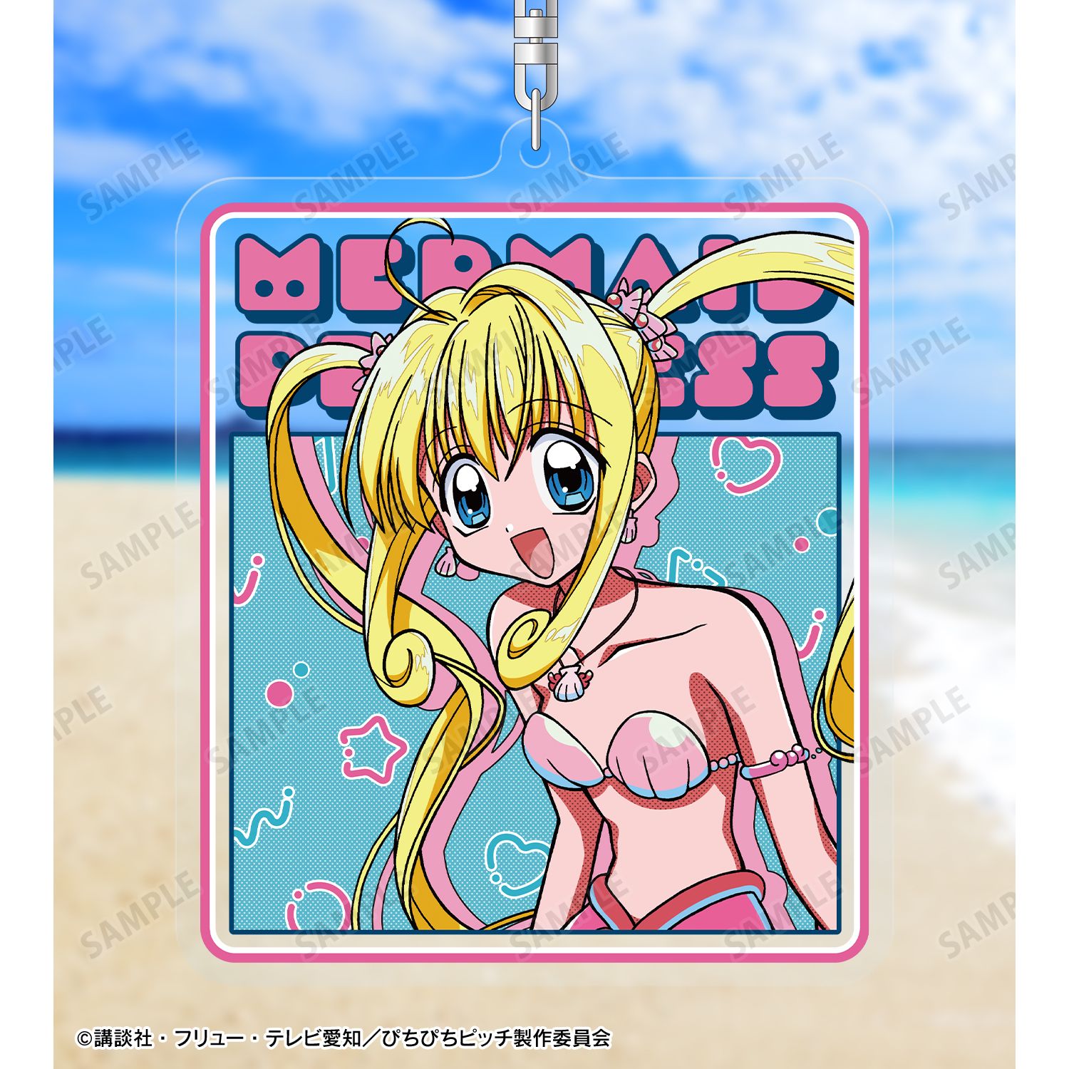 アニメ「ぴちぴちピッチ」 るちあ BIGアクリルキーホルダー vol.2 ver.A 画像 6 | AniSmile