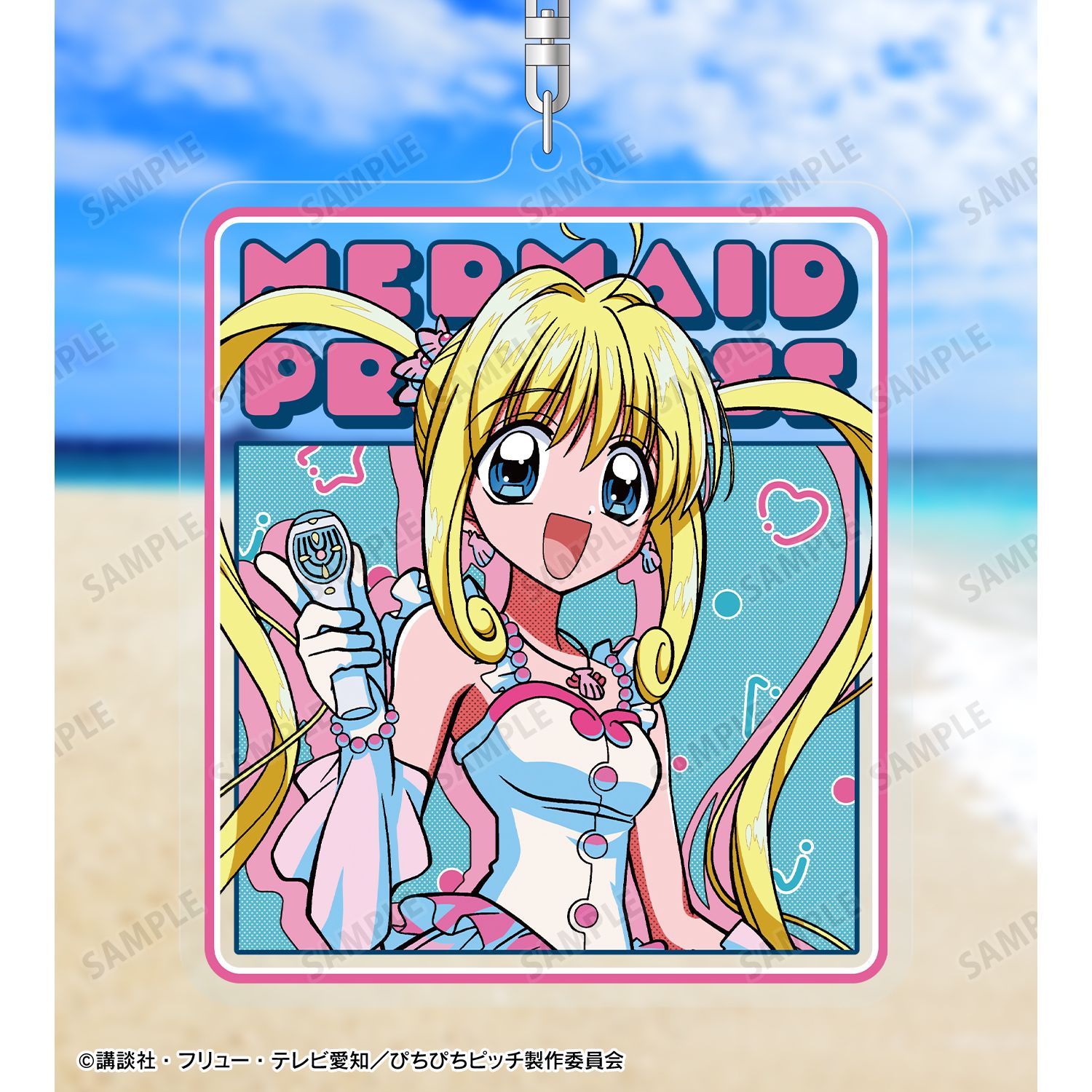 アニメ「ぴちぴちピッチ」 るちあ BIGアクリルキーホルダー vol.2 ver.B 画像 6 | AniSmile