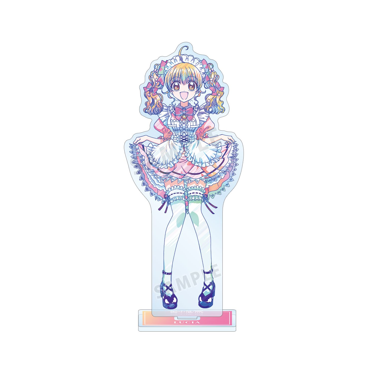 アニメ「ぴちぴちピッチ」 描き下ろし 七海 るちあ メイドver. Ani-Art clear label BIGアクリルスタンド 画像 5 | AniSmile
