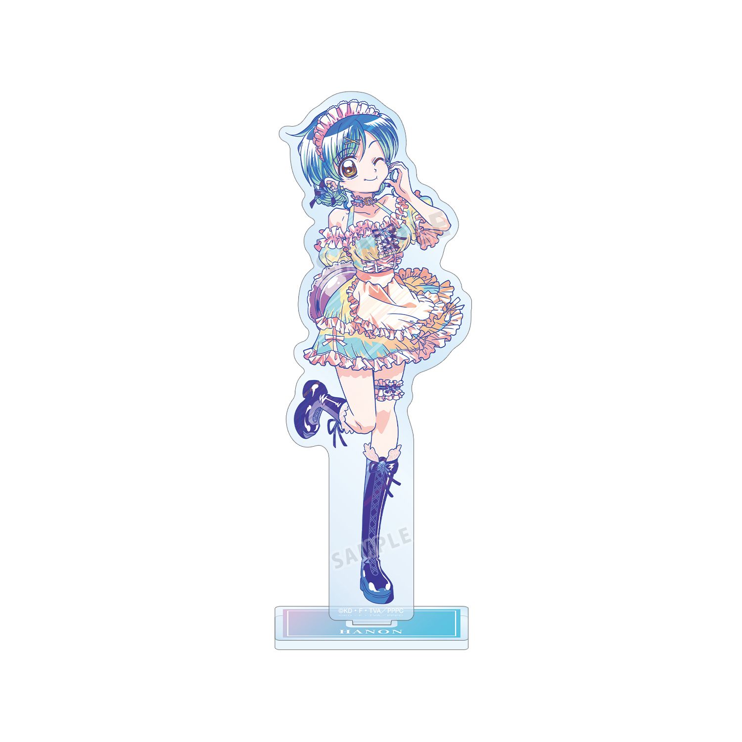 アニメ「ぴちぴちピッチ」 描き下ろし 宝生 波音 メイドver. Ani-Art clear label BIGアクリルスタンド 画像 5 | AniSmile