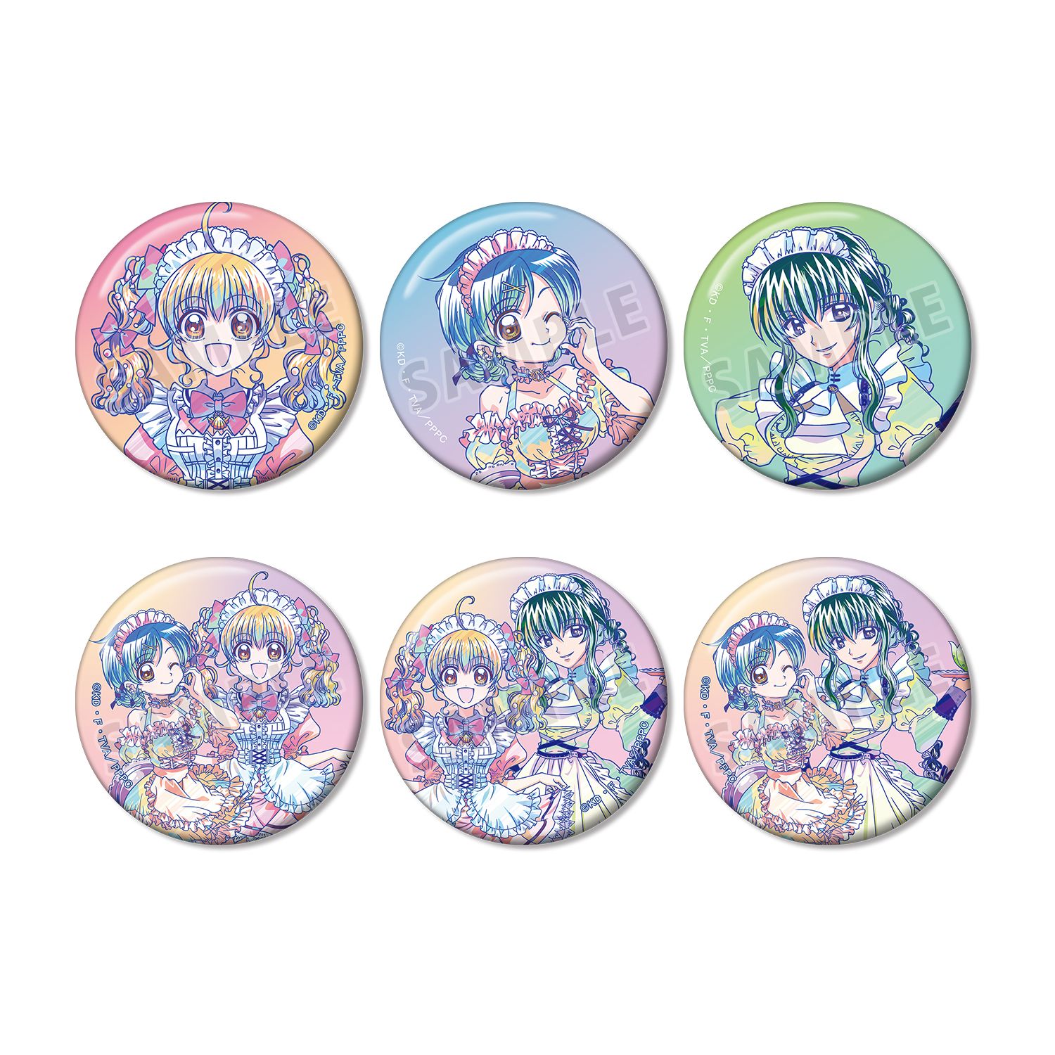 アニメ「ぴちぴちピッチ」 描き下ろし メイドver. トレーディング Ani-Art clear label 缶バッジ(単位/単品) 画像 5 | AniSmile