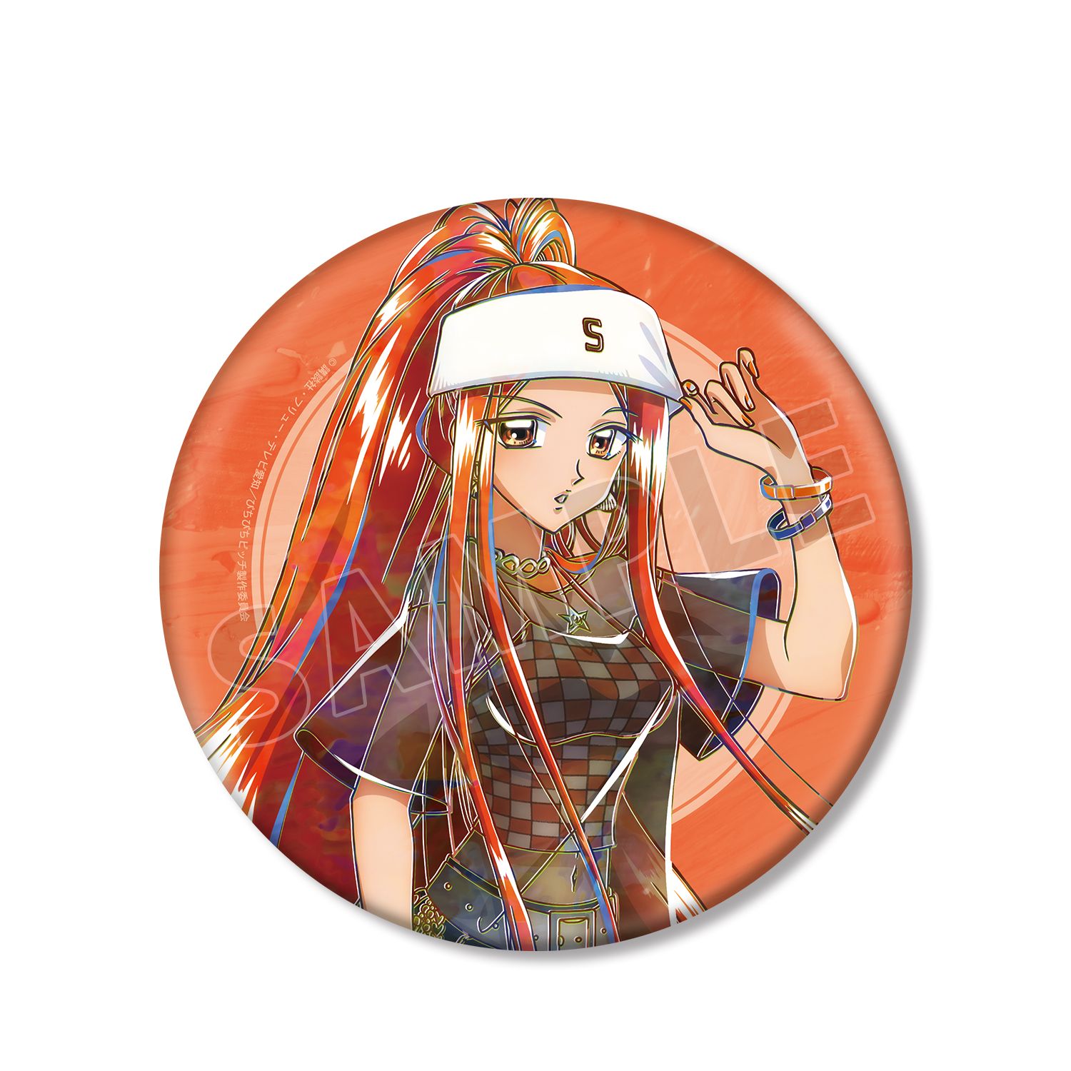 アニメ「ぴちぴちピッチ」 描き下ろし 沙羅 Y2Kファッションver. Ani-Art BIG缶バッジ 画像 5 | AniSmile