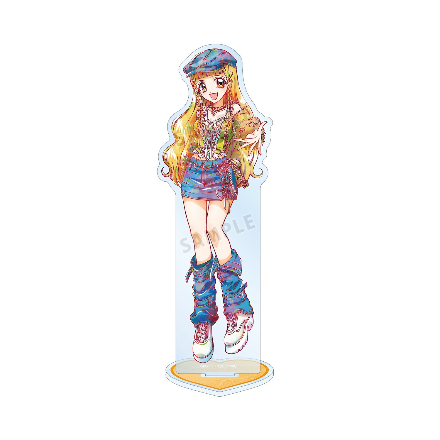 アニメ「ぴちぴちピッチ」 描き下ろし ココ Y2Kファッションver. Ani-Art BIGアクリルスタンド 画像 5 | AniSmile