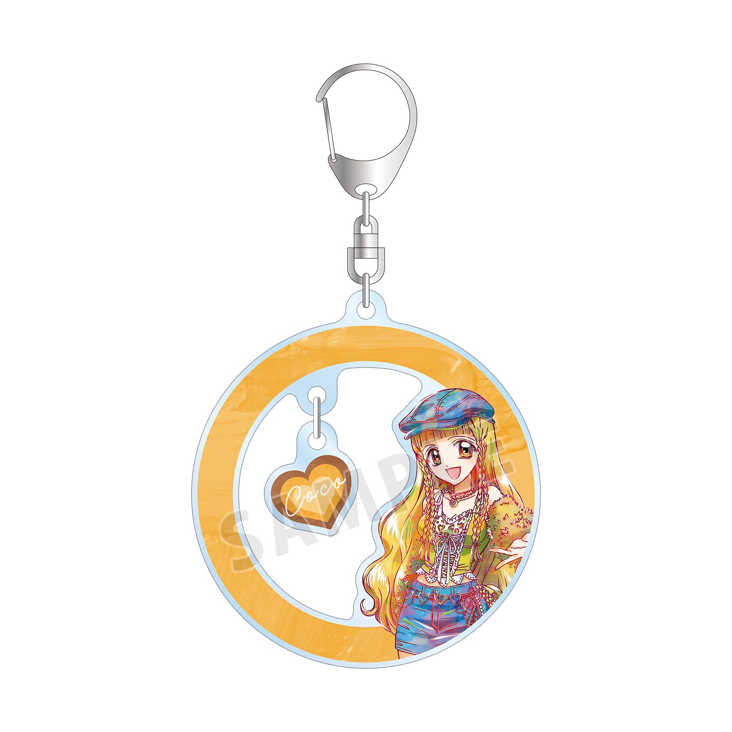アニメ「ぴちぴちピッチ」 描き下ろし ココ Y2Kファッションver. Ani-Art ゆらゆらアクリルキーホルダー 画像 3 | AniSmile