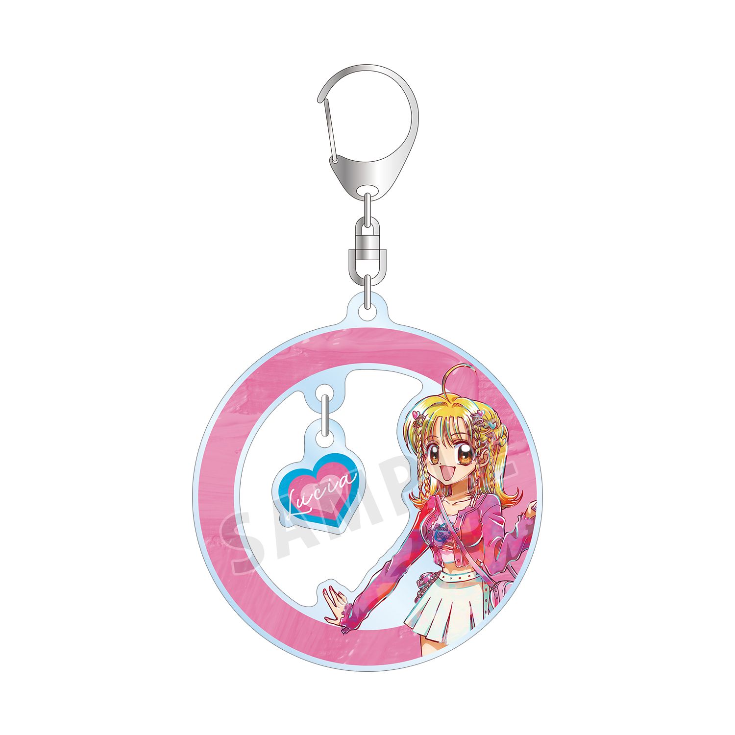 アニメ「ぴちぴちピッチ」 描き下ろし 七海 るちあ Y2Kファッションver. Ani-Art ゆらゆらアクリルキーホルダー 画像 5 | AniSmile