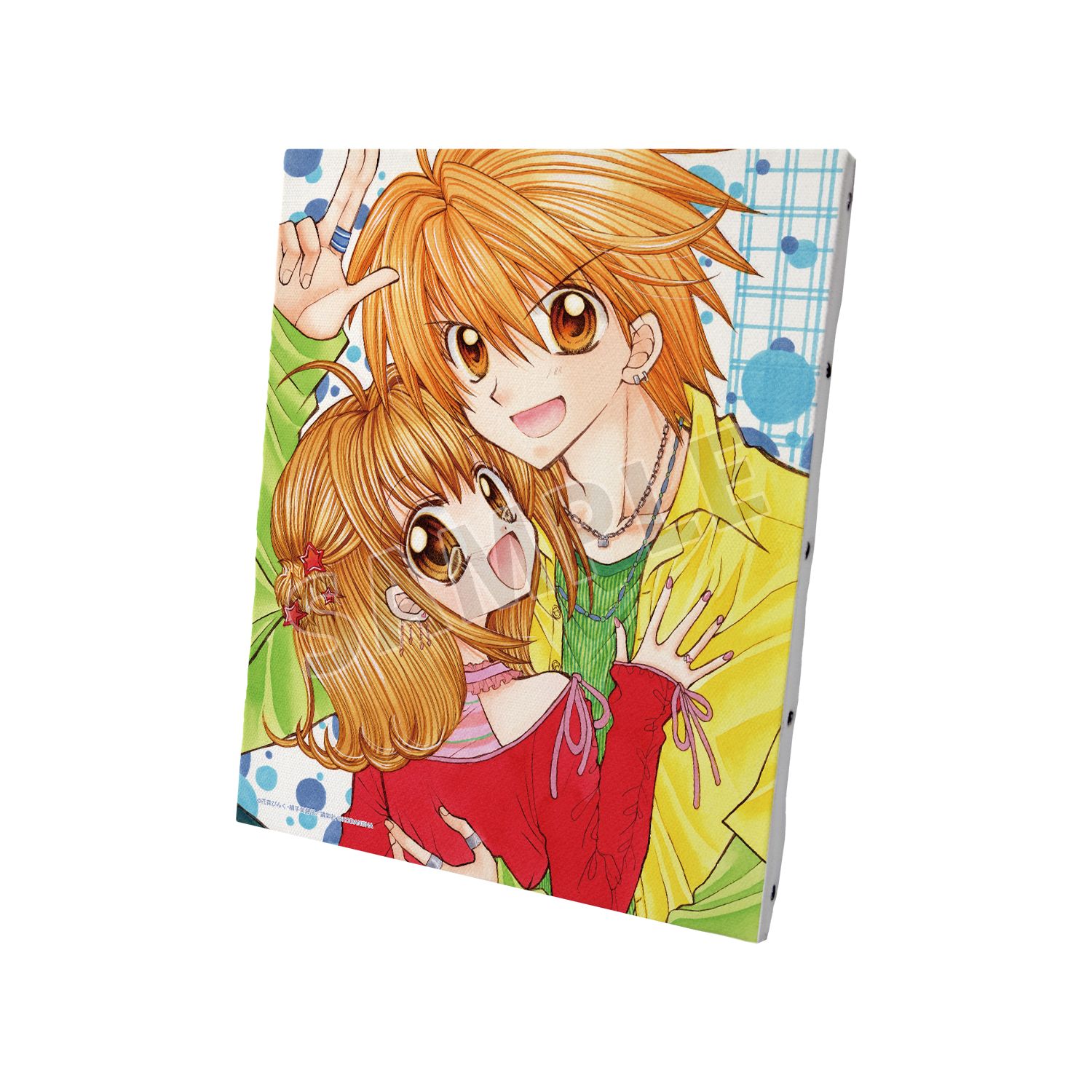 ぴちぴちピッチ 七海 るちあ&堂本 海斗 4巻表紙イラスト キャンバスボード 画像 4 | AniSmile