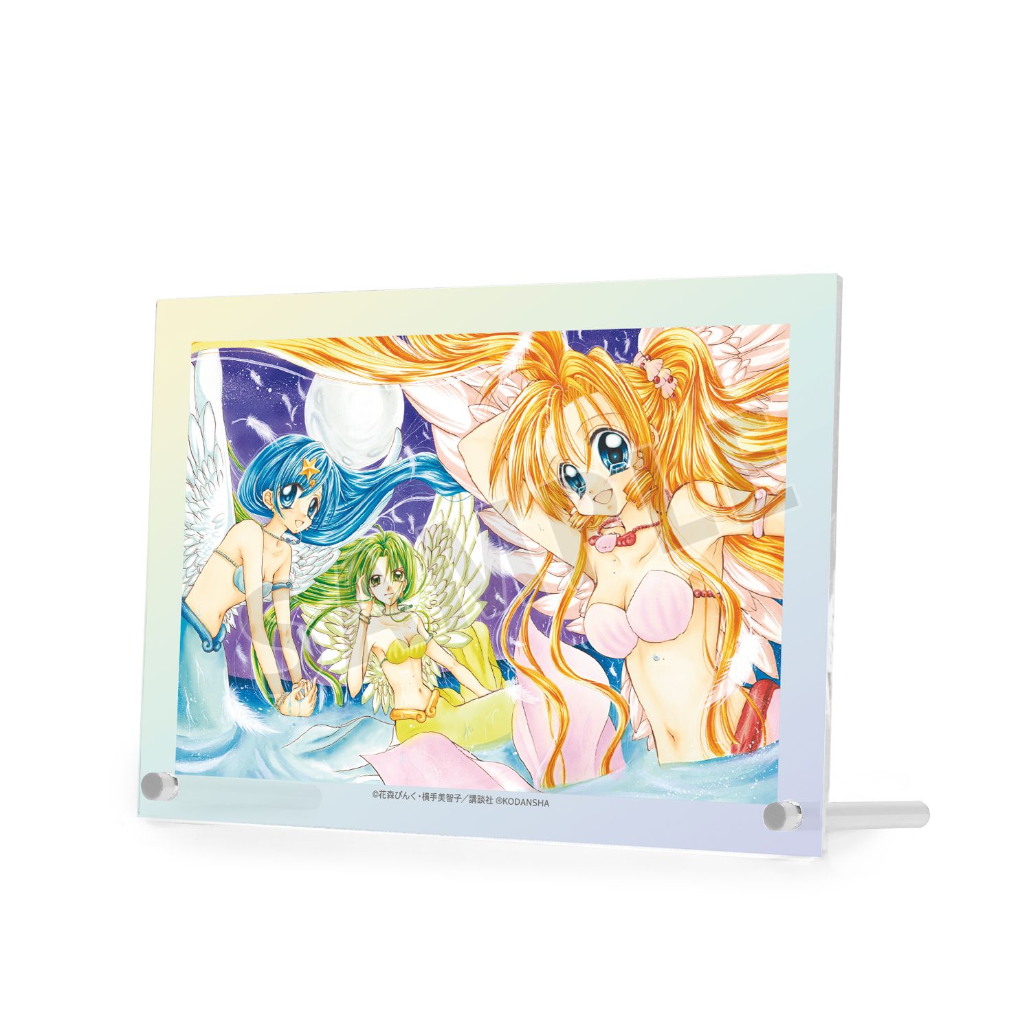 ぴちぴちピッチ 七海 るちあ&宝生 波音&洞院 リナ A5アクリルパネル ver.B 画像 5 | AniSmile