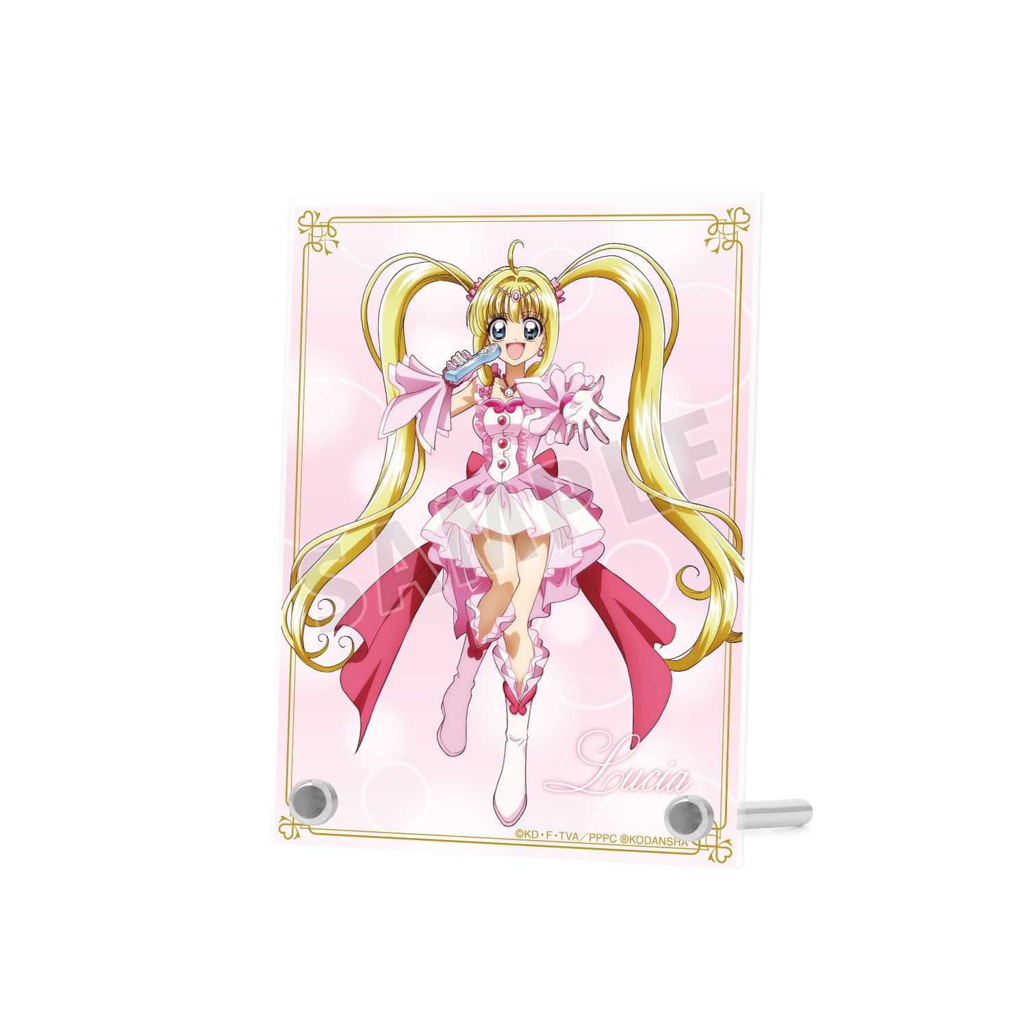 アニメ「ぴちぴちピッチ」 描き下ろしイラスト 七海 るちあ 20th Anniversary ver. A6アクリルパネル 画像 5 | AniSmile