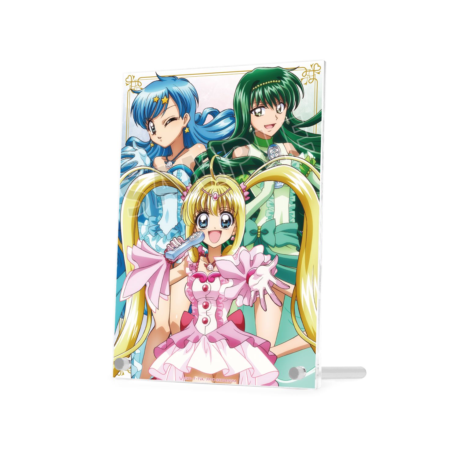 アニメ「ぴちぴちピッチ」 描き下ろしイラスト 集合 20th Anniversary ver. A5アクリルパネル 画像 6 | AniSmile