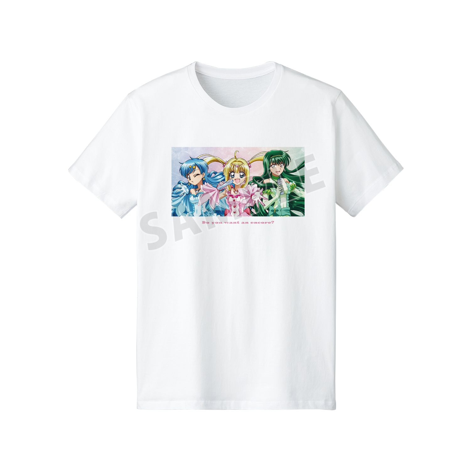アニメ「ぴちぴちピッチ」 描き下ろしイラスト 20th Anniversary ver. Tシャツメンズ(サイズ/M) 画像 6 | AniSmile
