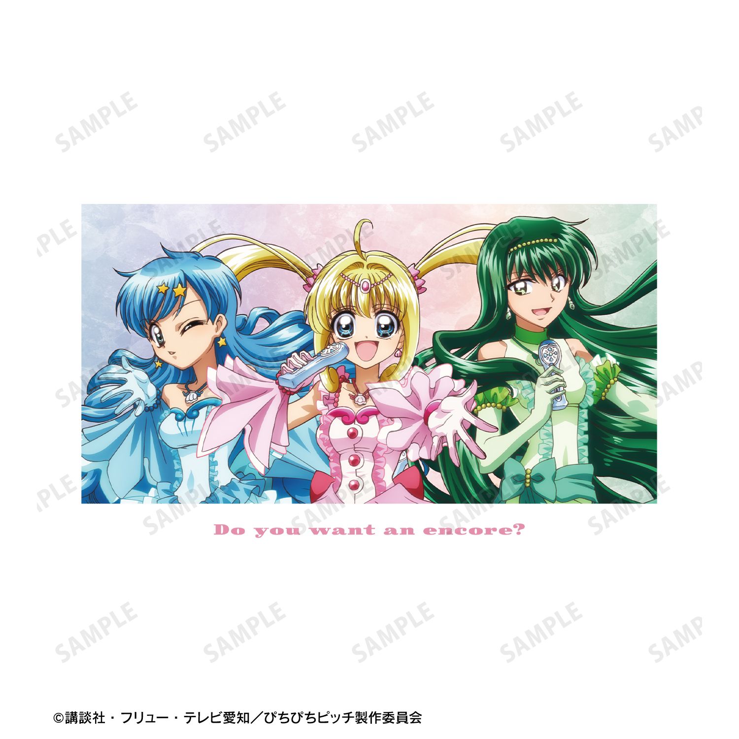 アニメ「ぴちぴちピッチ」 描き下ろしイラスト 20th Anniversary ver. Tシャツメンズ(サイズ/XXXL) 画像 5 | AniSmile