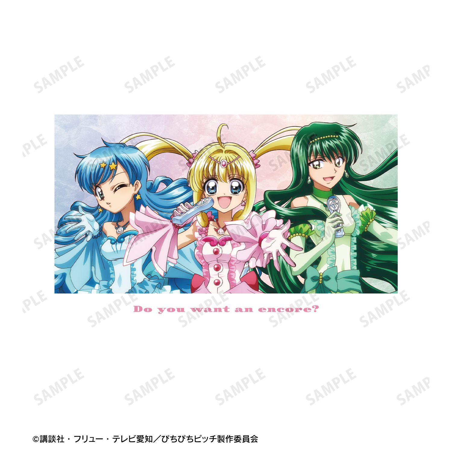 アニメ「ぴちぴちピッチ」 描き下ろしイラスト 20th Anniversary ver. パーカーメンズ(サイズ/XL) Image 5 | AniSmile