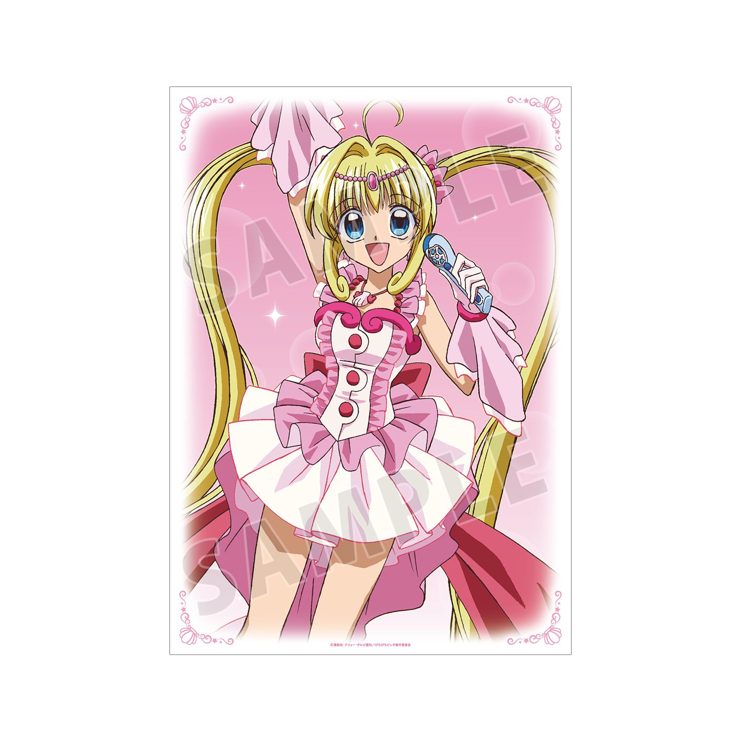 アニメ「ぴちぴちピッチ」 七海 るちあ A3マット加工ポスター 画像 3 | AniSmile