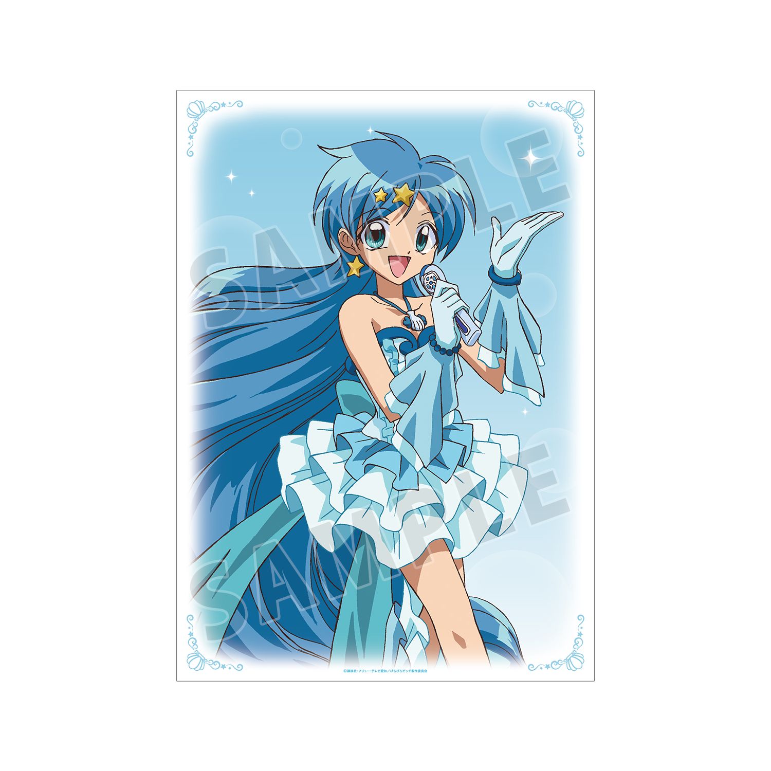 アニメ「ぴちぴちピッチ」 宝生 波音 A3マット加工ポスター 画像 5 | AniSmile