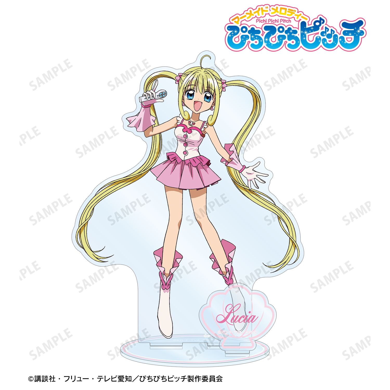 アニメ「ぴちぴちピッチ」 七海 るちあ パーツ付きBIGアクリルスタンド 画像 6 | AniSmile