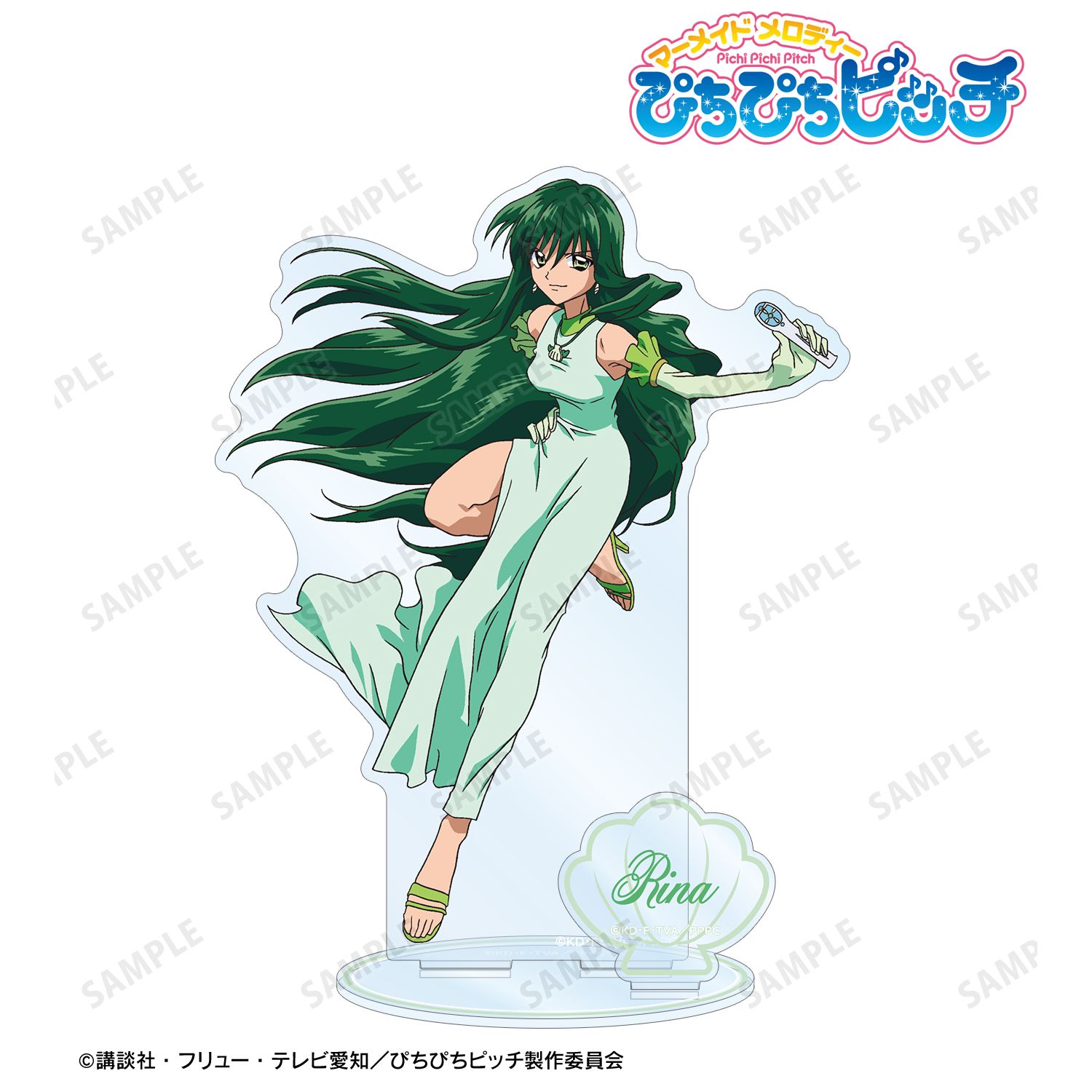 アニメ「ぴちぴちピッチ」 洞院 リナ パーツ付きBIGアクリルスタンド 画像 6 | AniSmile