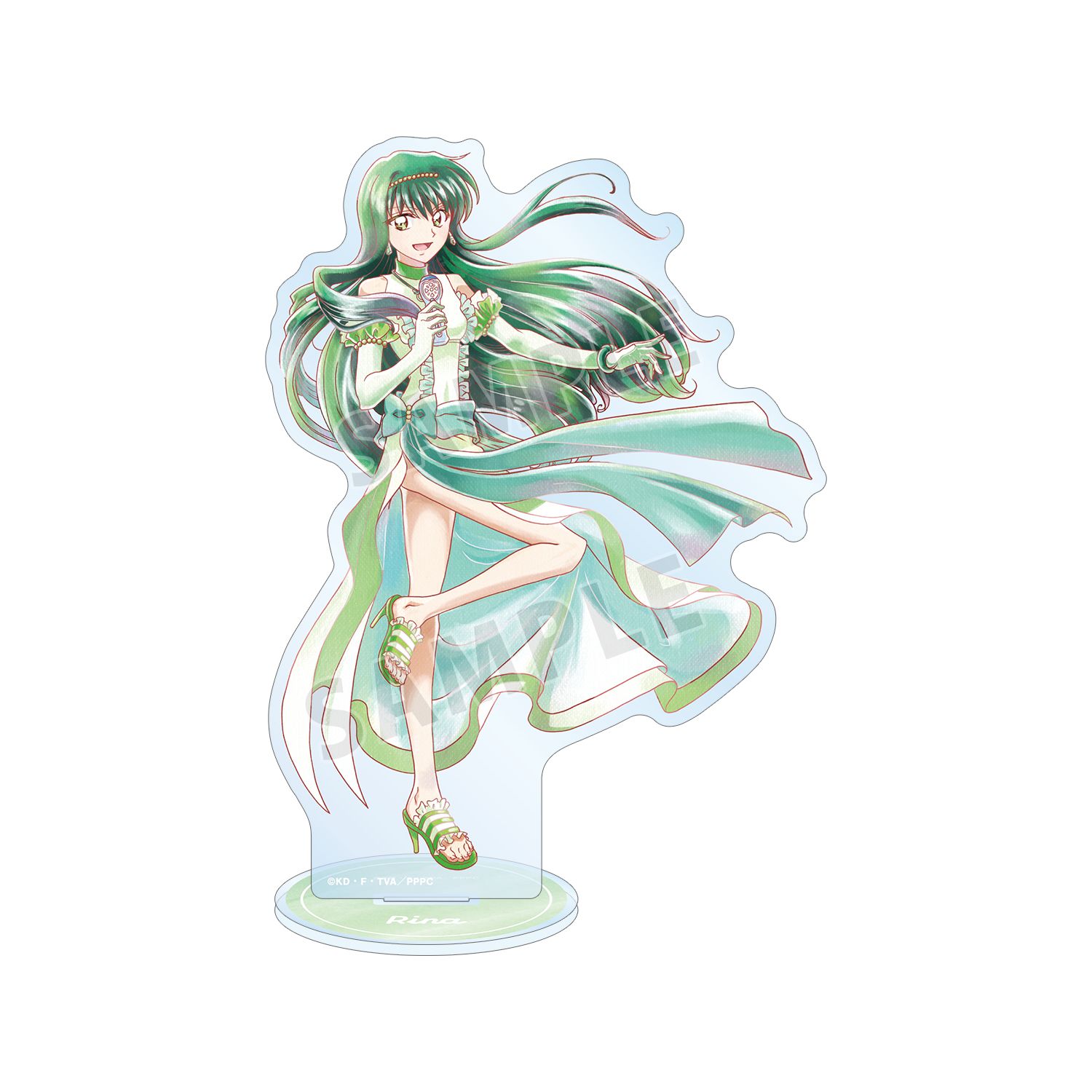 アニメ「ぴちぴちピッチ」 描き下ろし リナ 20th Anniversary ver. Ani-Art aqua label BIGアクリルスタンド 画像 5 | AniSmile