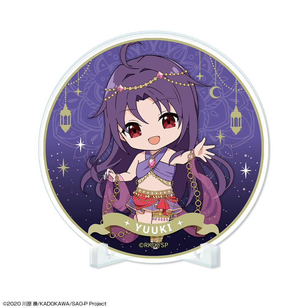 ソードアート・オンライン アクリルコースター デザイン04(ユウキ/ちびキャラ踊り子ver.) - 公式商品画像 | AniSmile