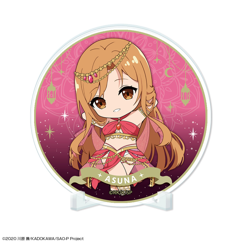 ソードアート・オンライン アクリルコースター デザイン01(アスナ/ちびキャラ踊り子ver.) - 公式商品画像 | AniSmile