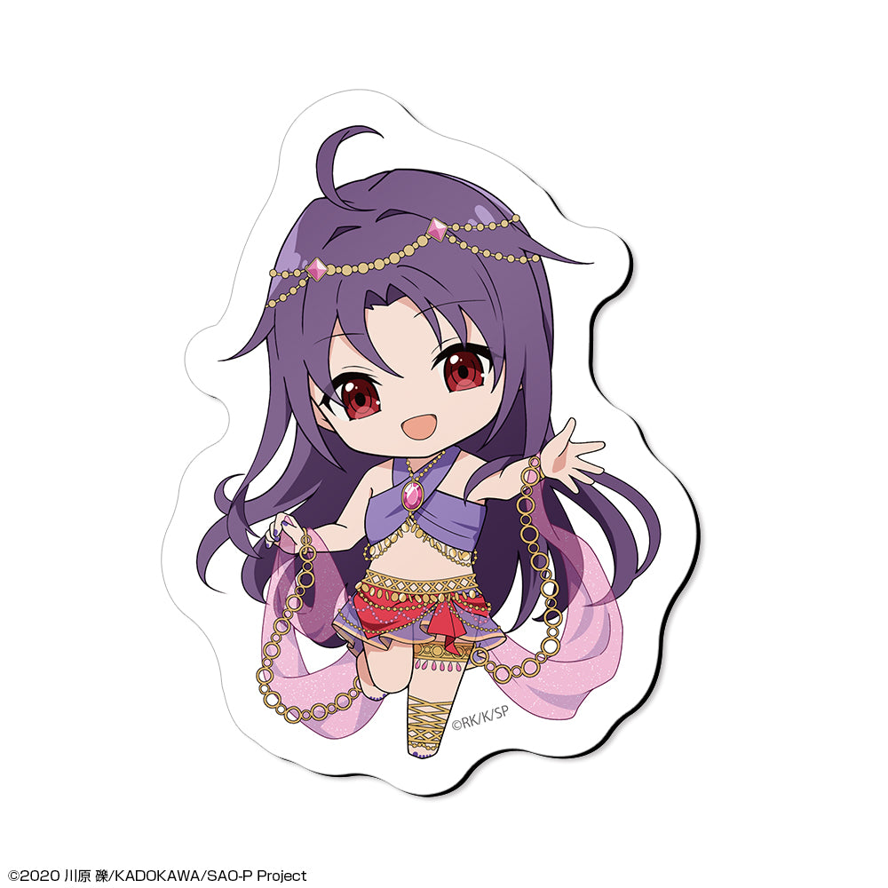 ソードアート・オンライン マグネットシート デザイン04(ユウキ/ちびキャラ踊り子ver.) - 公式商品画像 | AniSmile