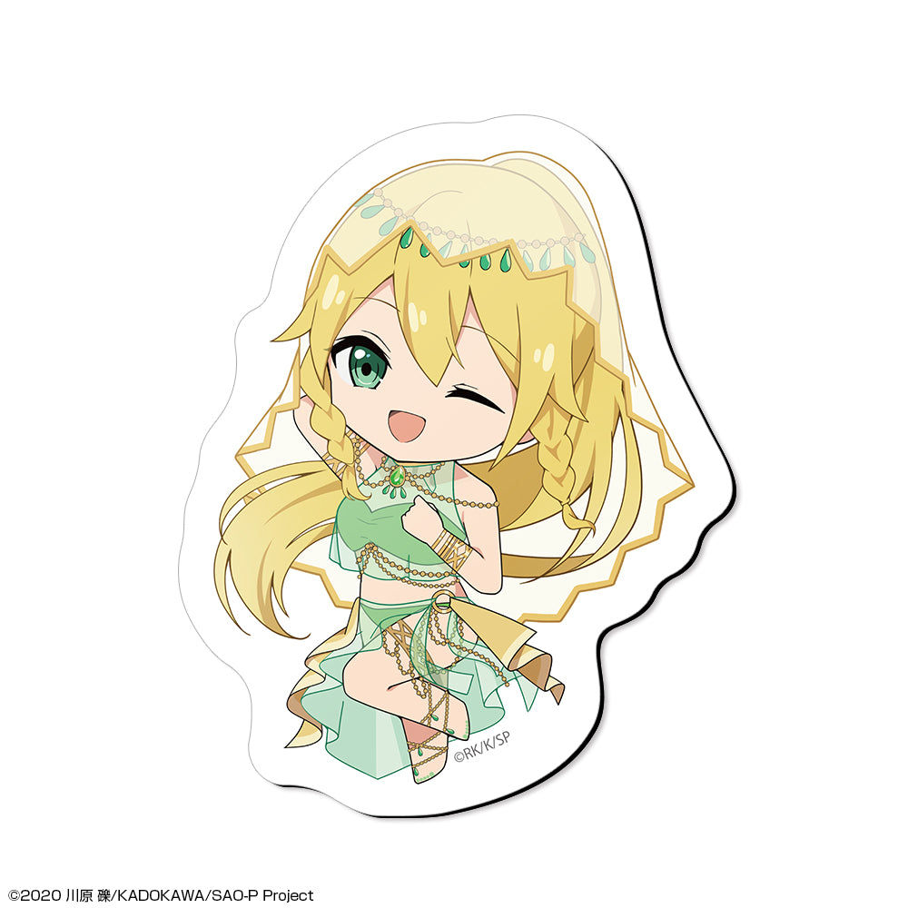 ソードアート・オンライン マグネットシート デザイン02(リーファ/ちびキャラ踊り子ver.) - 公式商品画像 | AniSmile