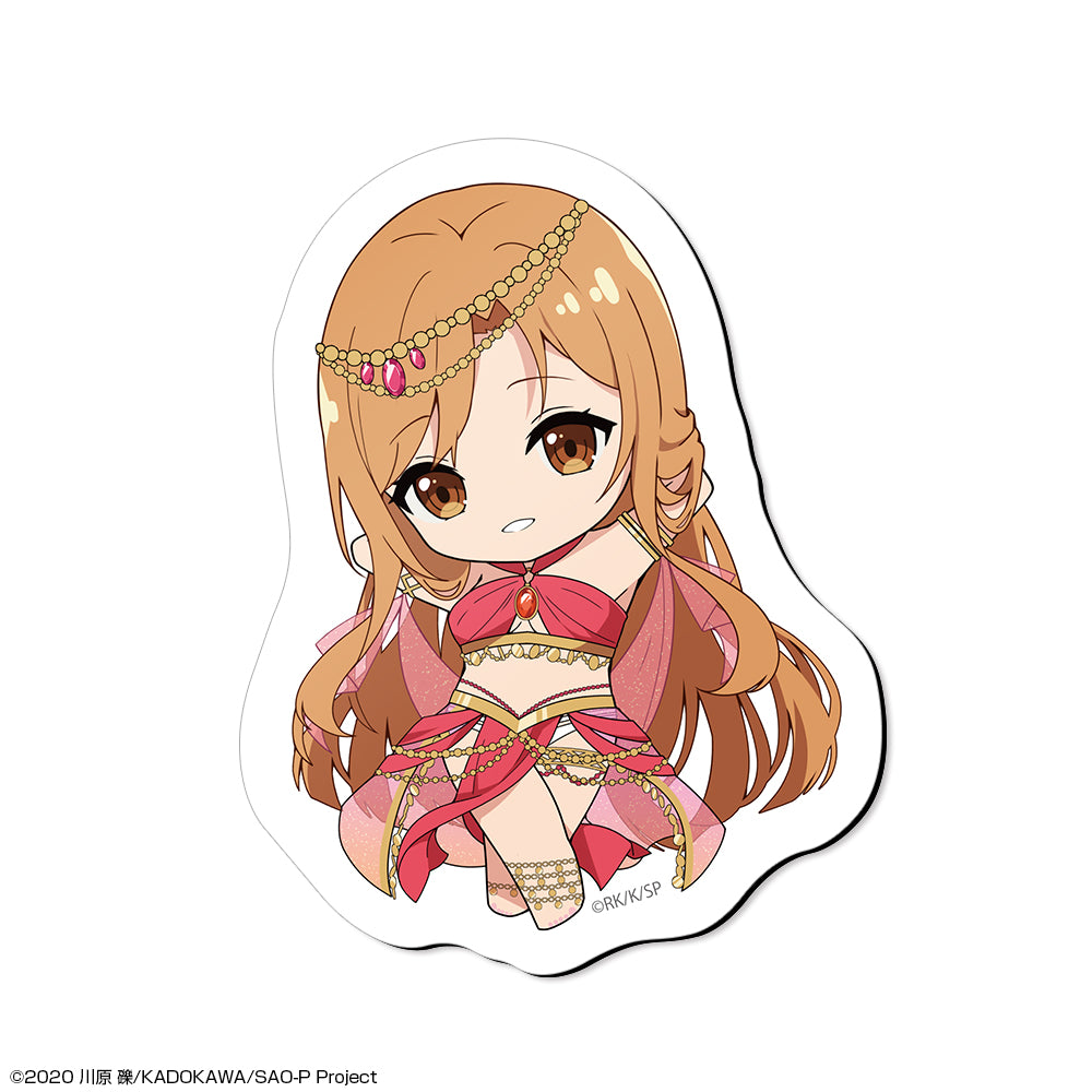ソードアート・オンライン マグネットシート デザイン01(アスナ/ちびキャラ踊り子ver.) - 公式商品画像 | AniSmile