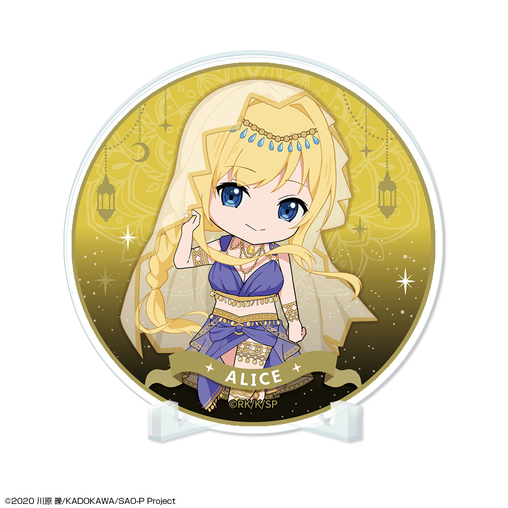 ソードアート・オンライン ステッカー デザイン02(リーファ/ちびキャラ踊り子ver.) 画像 5 | AniSmile