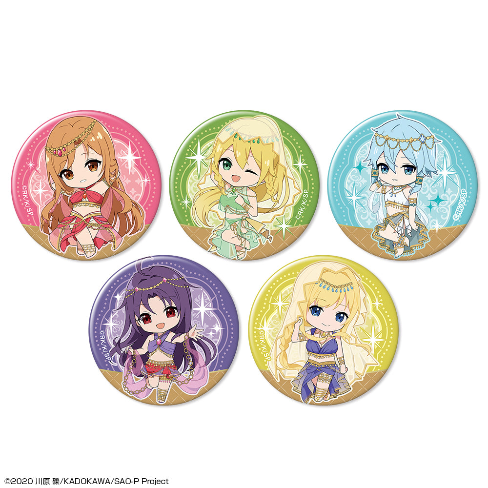 ソードアート・オンライン トレーディング缶バッジ (ちびキャラ踊り子ver.) - 公式商品画像 | AniSmile
