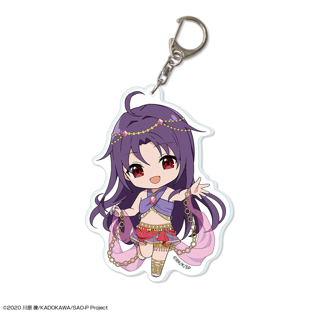 ソードアート・オンライン ビッグアクリルキーホルダー デザイン04(ユウキ/ちびキャラ踊り子ver.) - 公式商品画像 | AniSmile