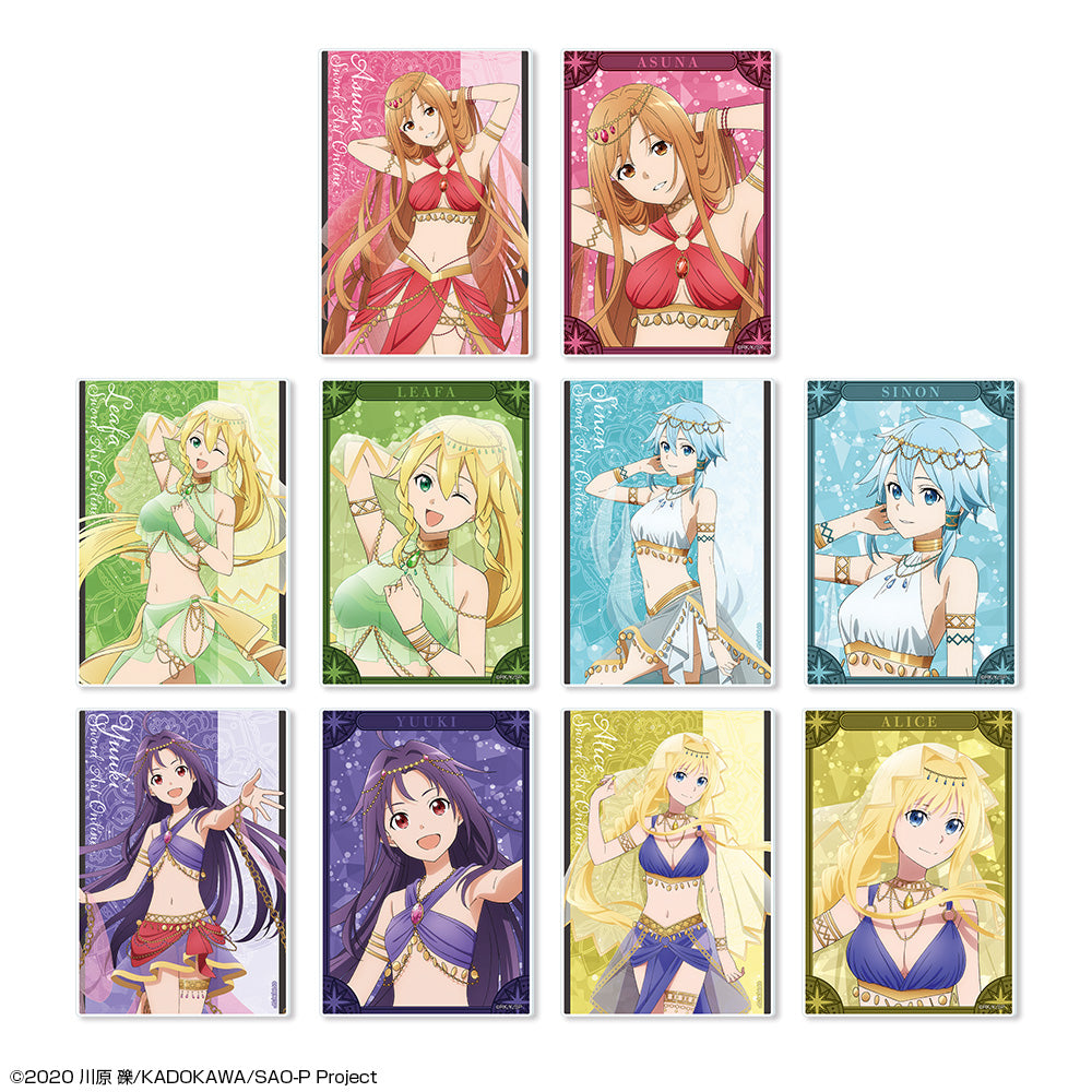 ソードアート・オンライン トレーディングアクリルカード (踊り子ver.)【描き下ろし】 - 公式商品画像 | AniSmile