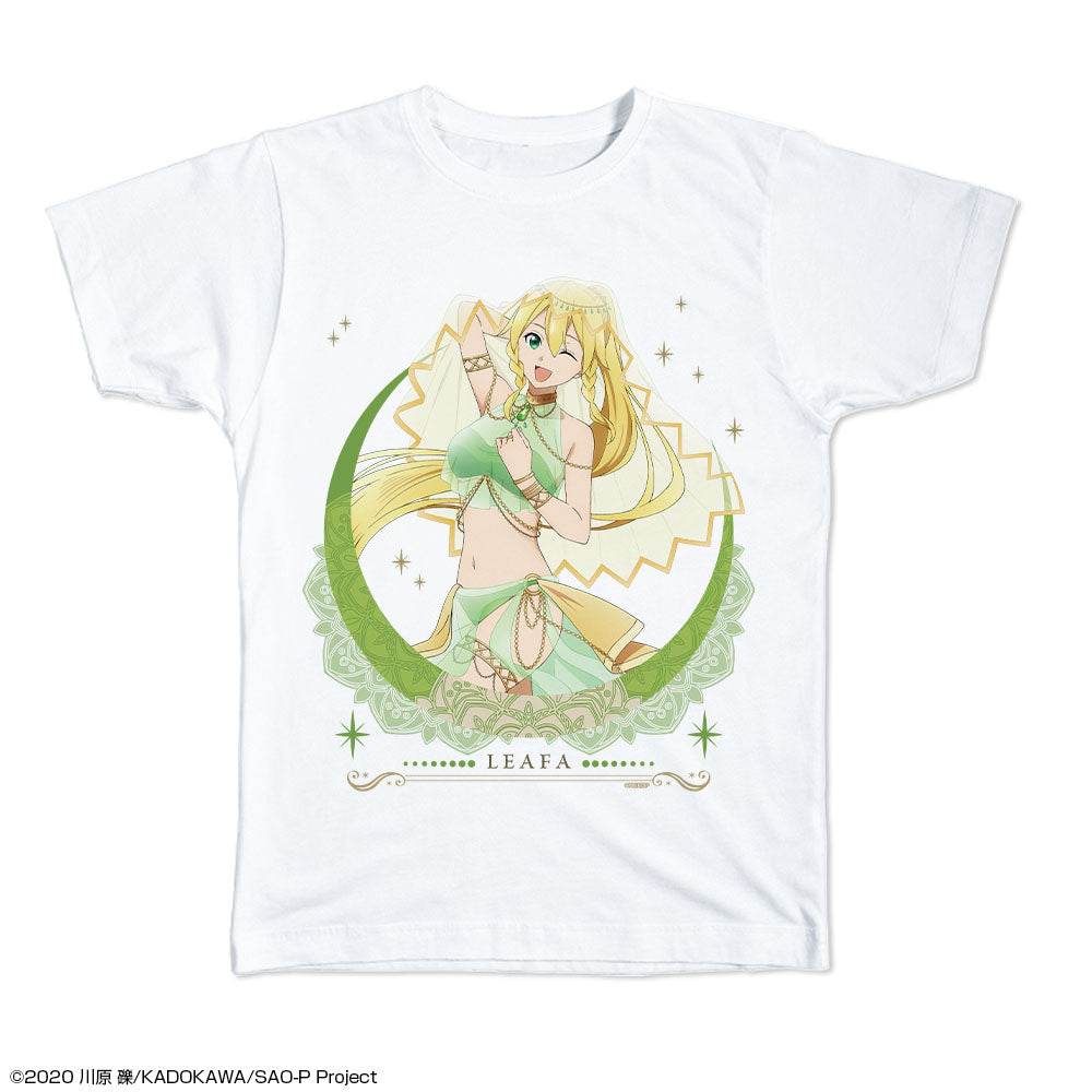 ソードアート・オンライン Tシャツ XLサイズ デザイン02(リーファ/踊り子ver.)【描き下ろし】 - 公式商品画像 | AniSmile