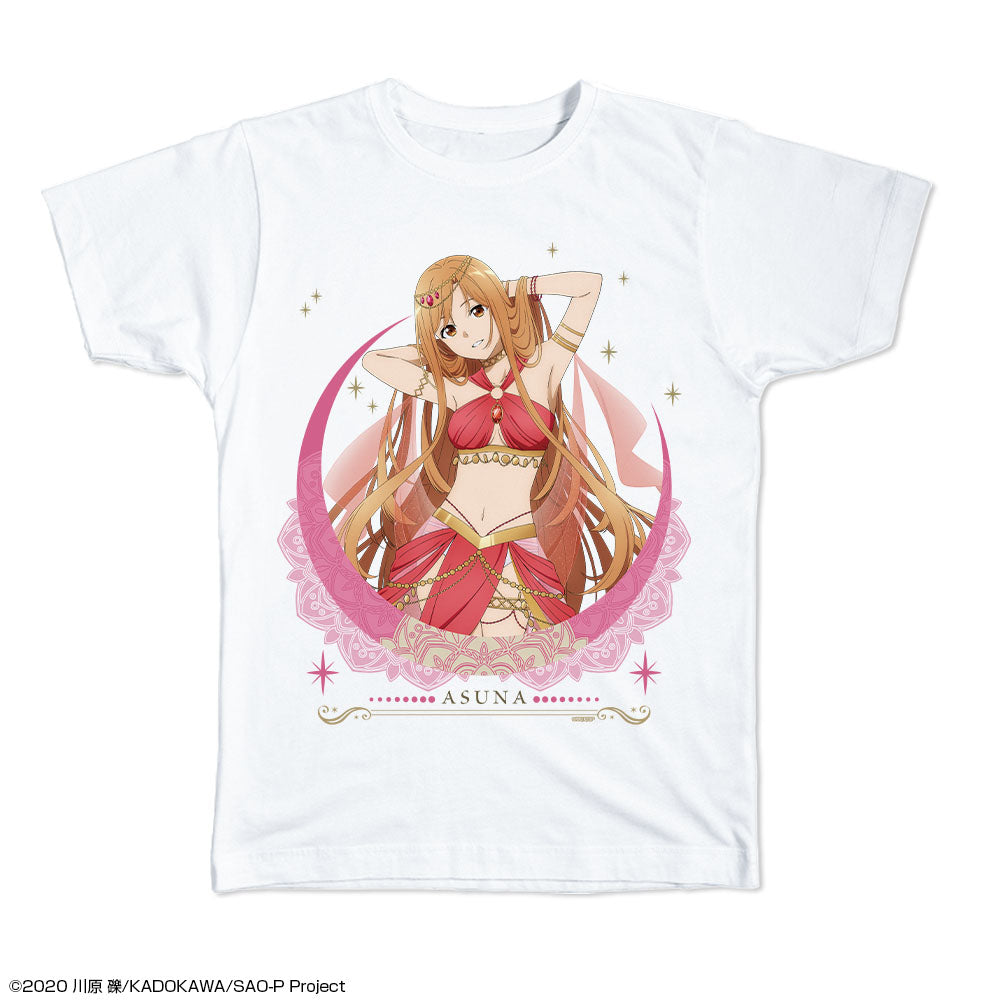 ソードアート・オンライン Tシャツ XLサイズ デザイン01(アスナ/踊り子ver.)【描き下ろし】 - 公式商品画像 | AniSmile