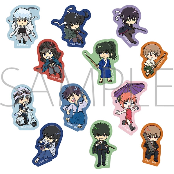 銀魂 フレークステッカー - 公式商品画像 | AniSmile