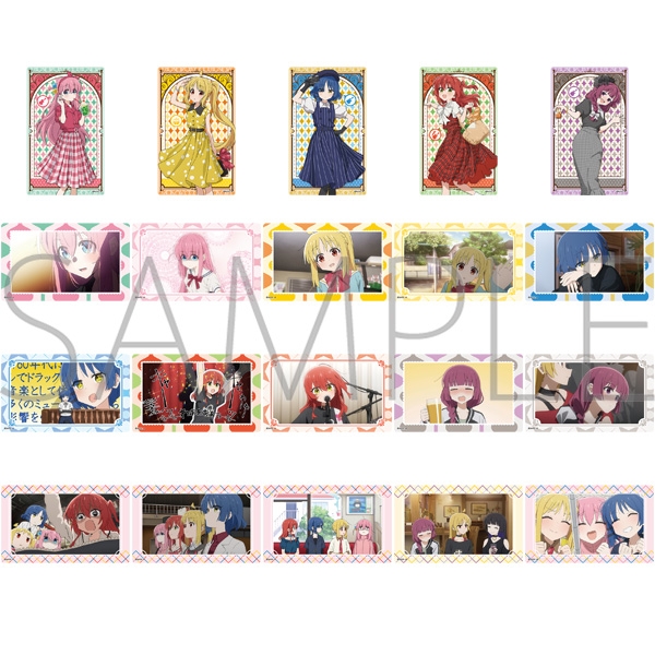 ぼっち・ざ・ろっく! メモリアルクリアカードコレクション/vol.3(全20種) - 公式商品画像 | AniSmile