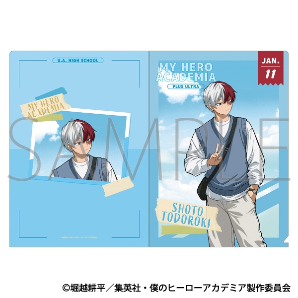 僕のヒーローアカデミア クリアファイル/轟 焦凍 ご当地 - 公式商品画像 | AniSmile