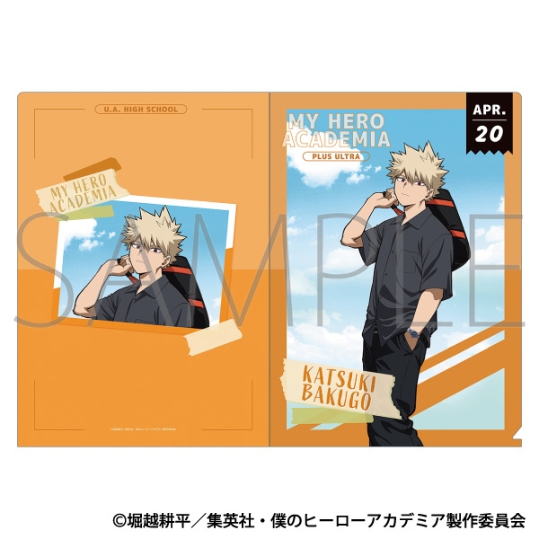 僕のヒーローアカデミア クリアファイル/爆豪 勝己 ご当地 - 公式商品画像 | AniSmile