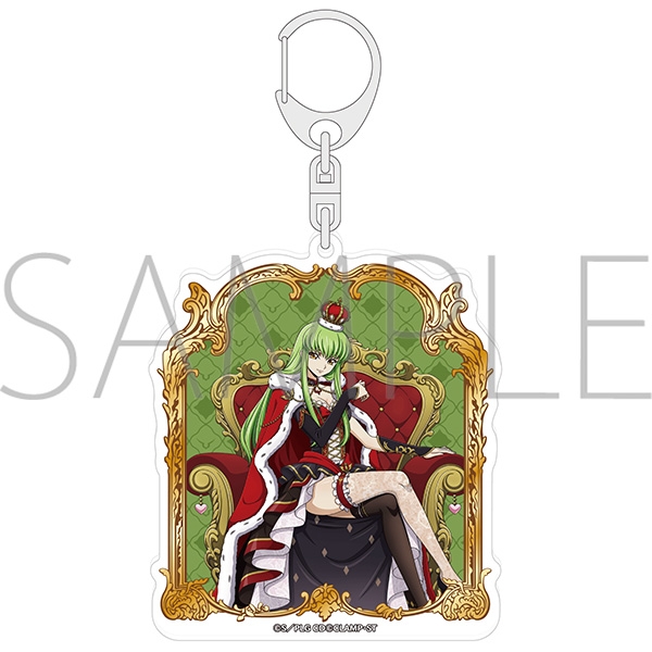 コードギアス 反逆のルルーシュ ラメアクリルキーホルダー/C.C. - 公式商品画像 | AniSmile