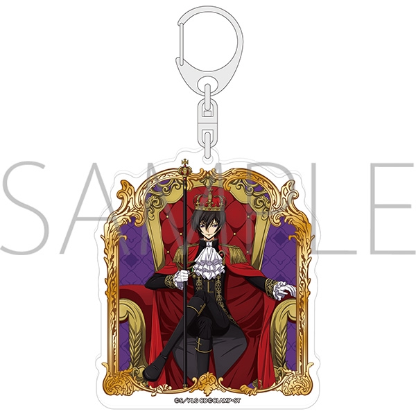 コードギアス 反逆のルルーシュ ラメアクリルキーホルダー/ルルーシュ - 公式商品画像 | AniSmile